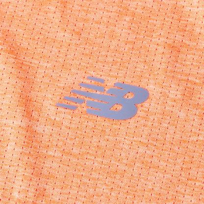 New Balance NB RC Essentials Running T-Shirt Mens Orange