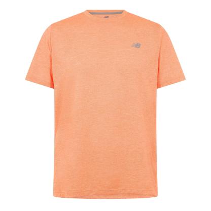 New Balance NB RC Essentials Running T-Shirt Mens Orange
