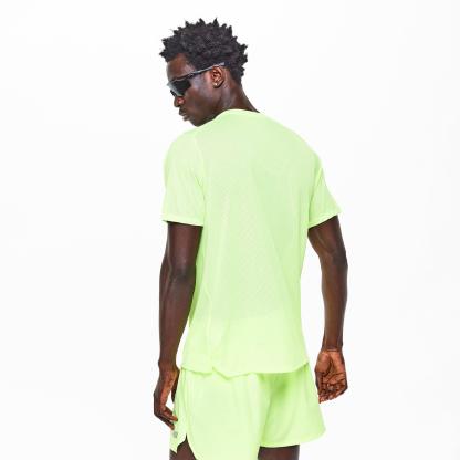 New Balance NB RC Essentials Running T-Shirt Mens Green