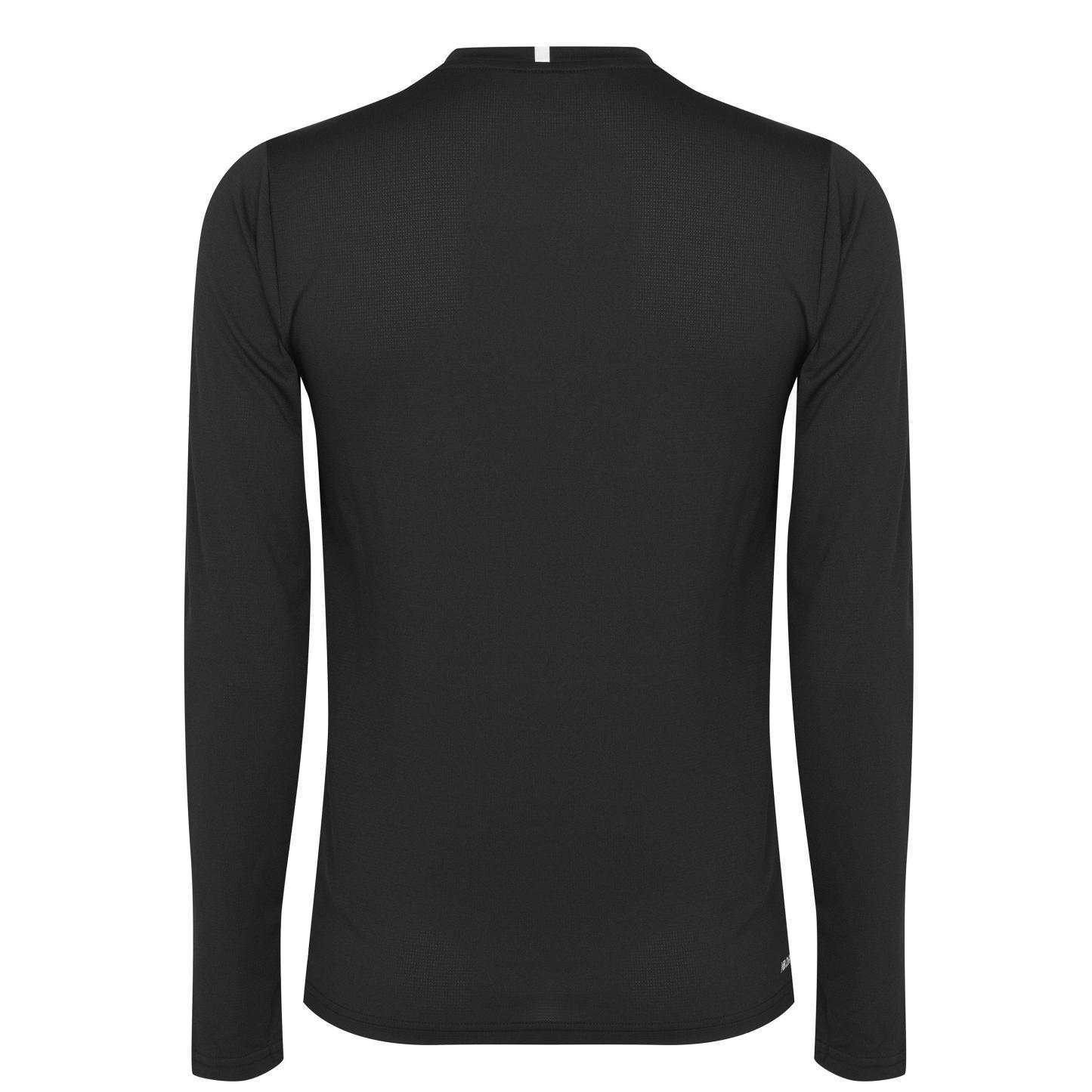 New Balance Core Run Long Sleeve Mens T Shirt Black