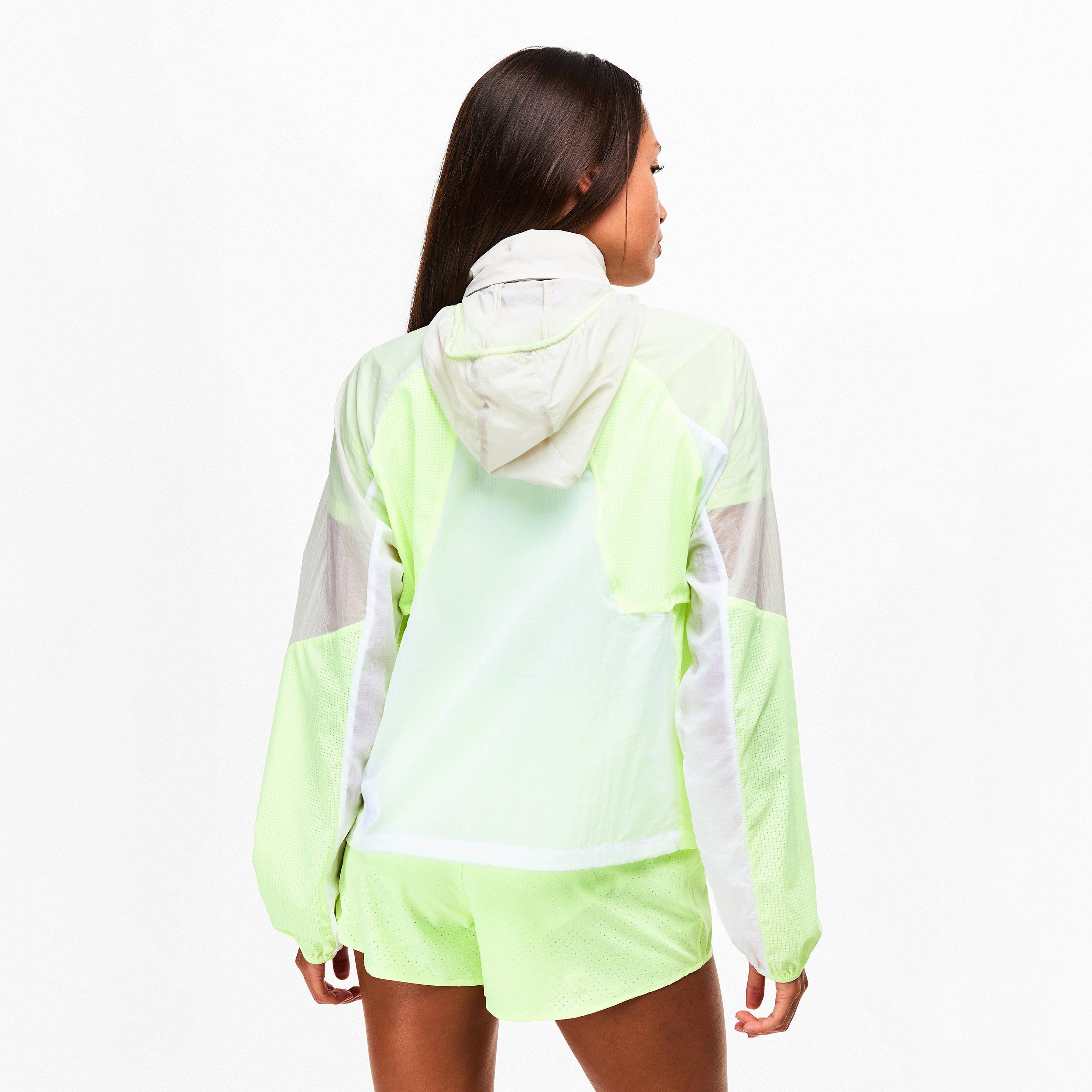 New Balance NB RC Athletics Jacket White/Grey/Grn