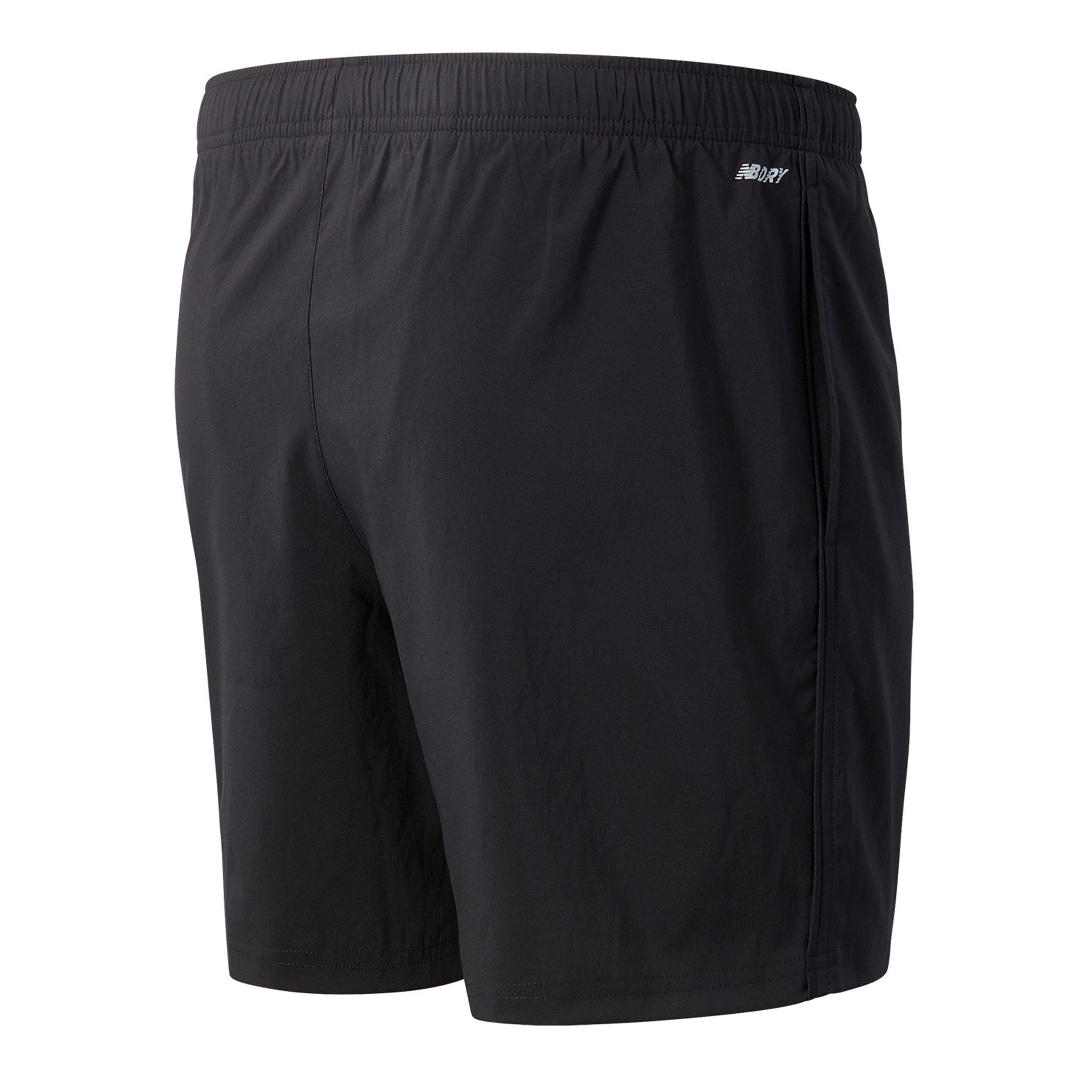 New Balance NB 7 inch 2in1 Running Shorts Mens Black