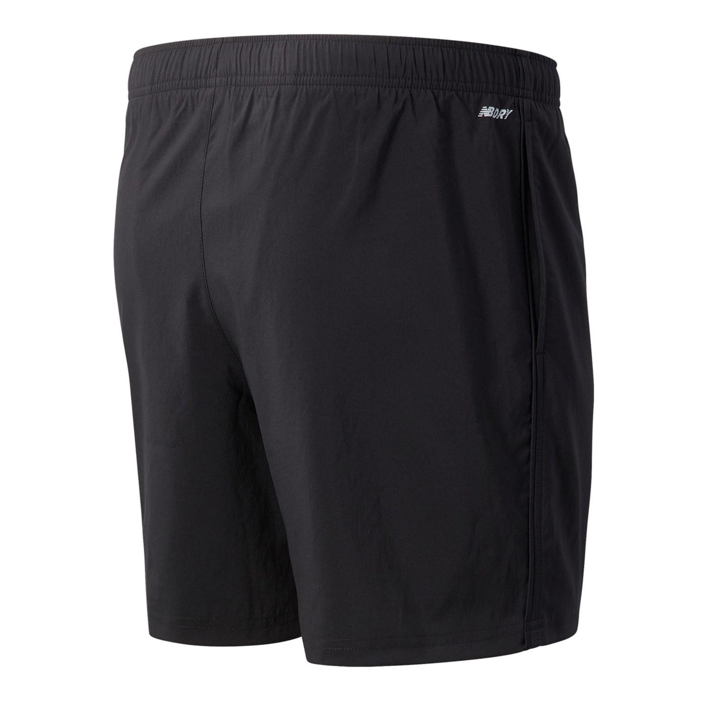 New Balance NB 7 inch 2in1 Running Shorts Mens Black
