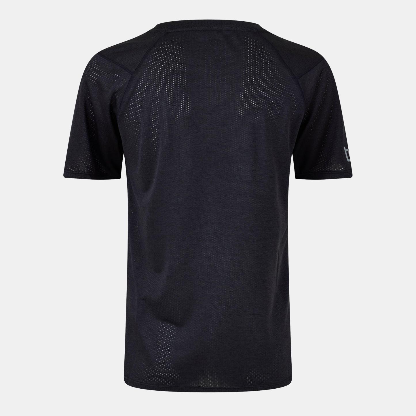 New Balance Athletics Running Top Womens Black Graphic
