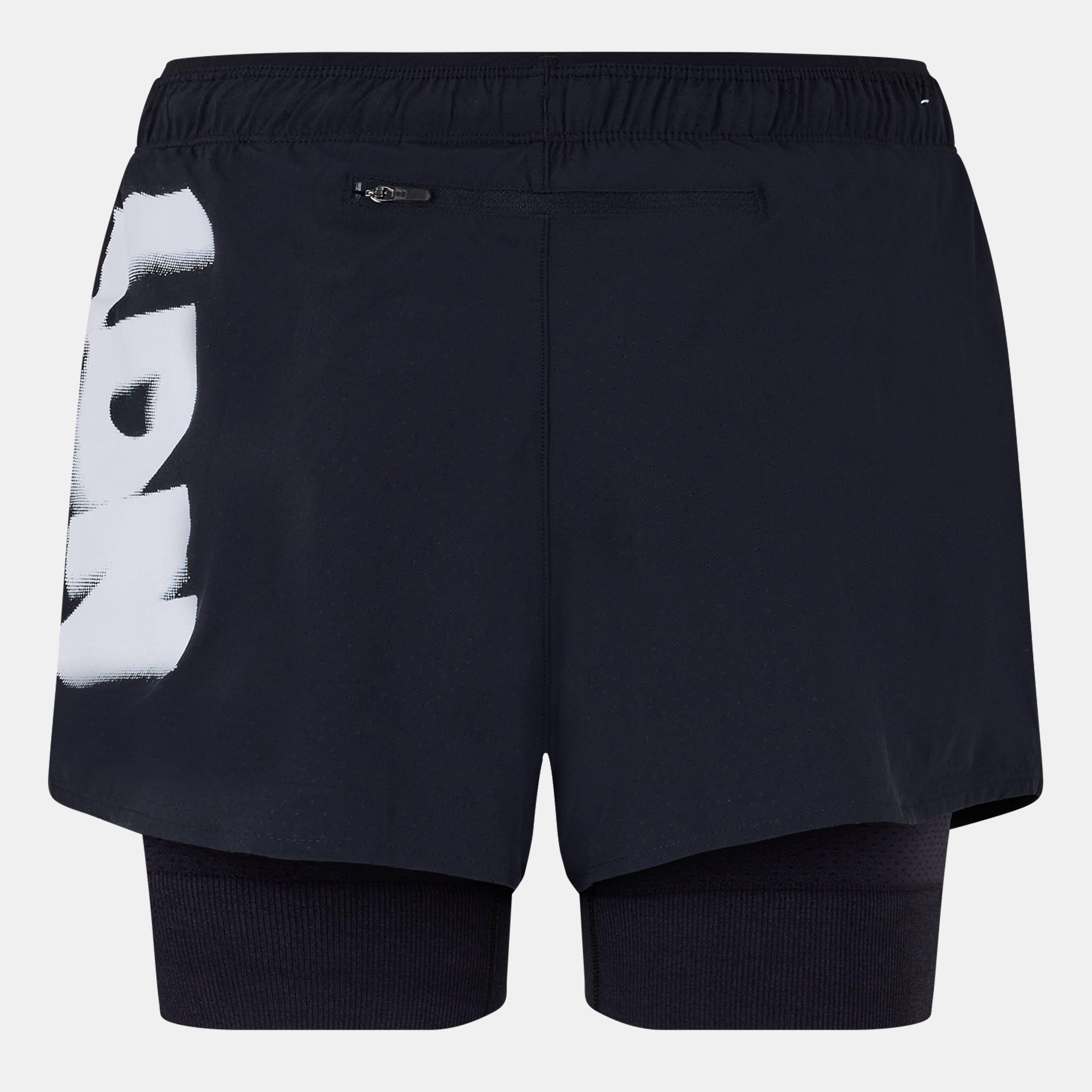 New Balance RC 3 Inch Running Short Womens Black Graphic