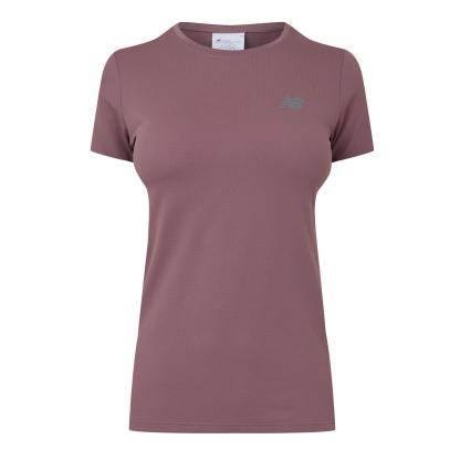New Balance New Running T Shirt Ladies Pebble