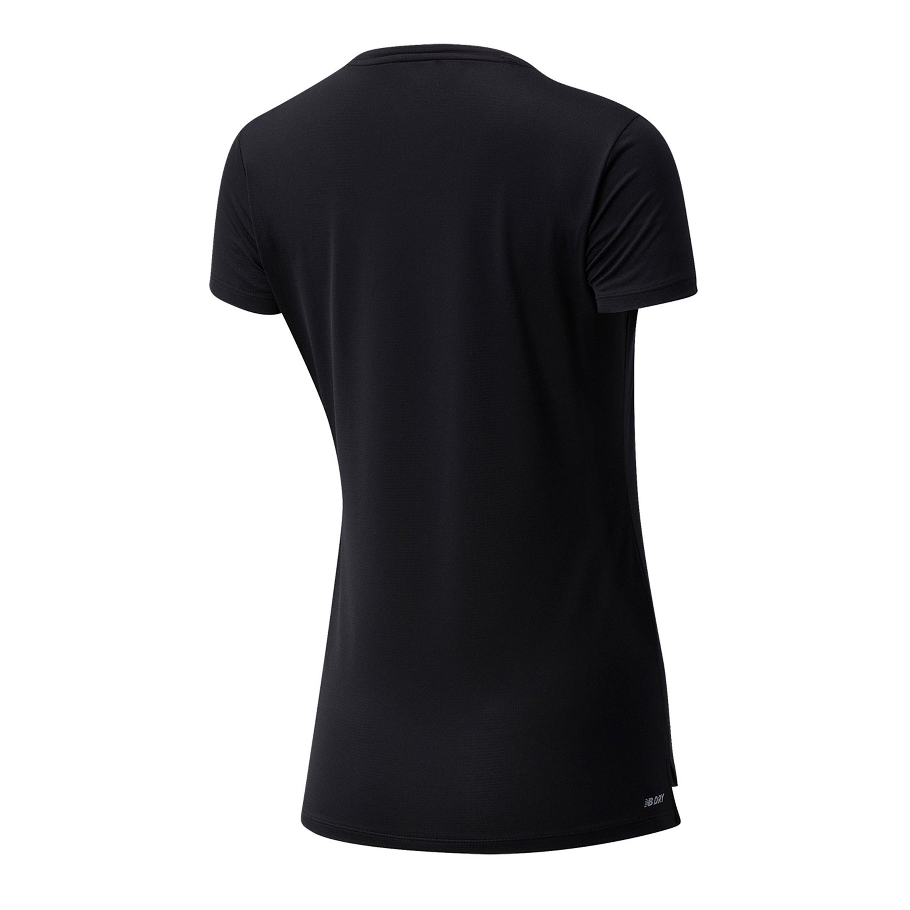New Balance New Running T Shirt Ladies Black
