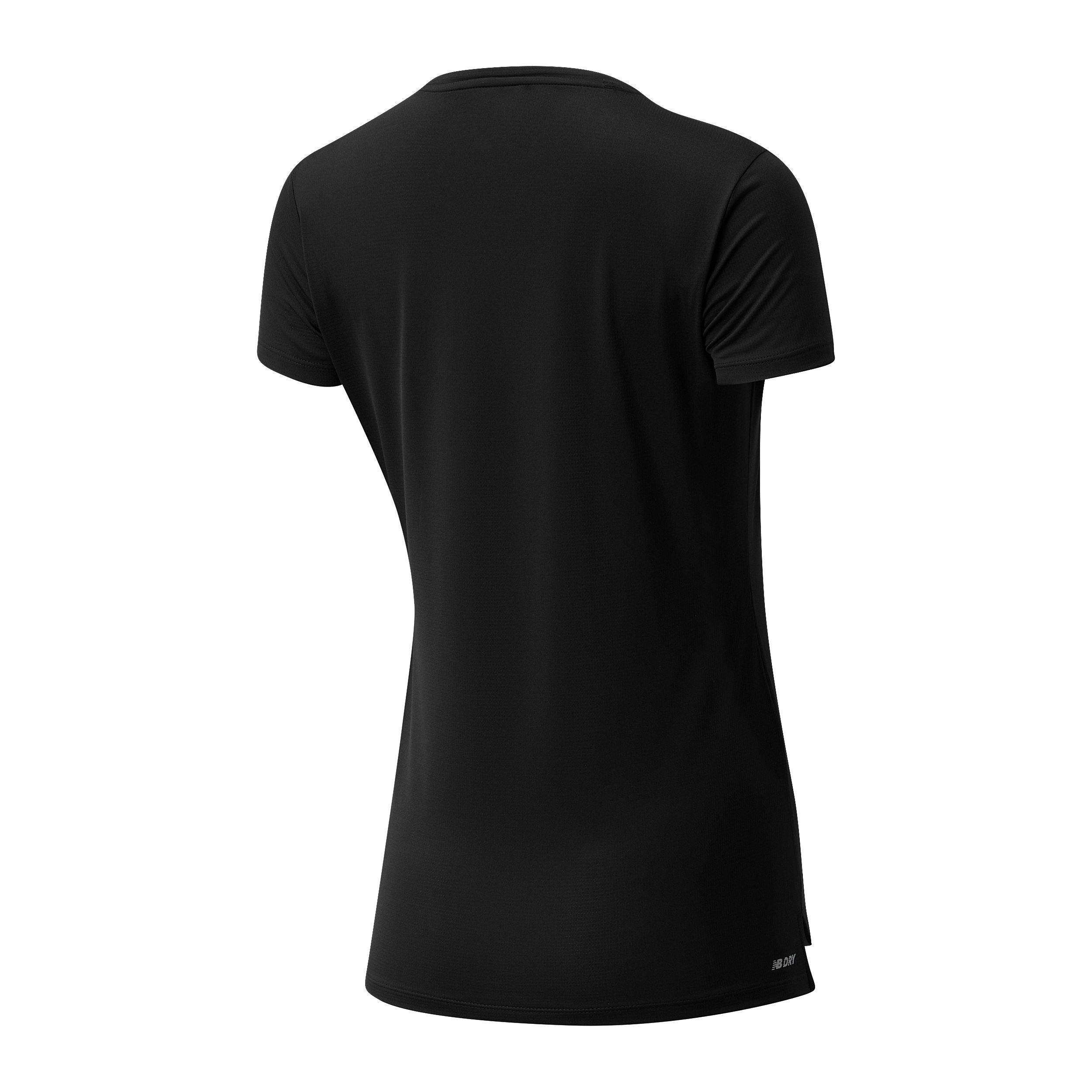 New Balance New Running T Shirt Ladies Black