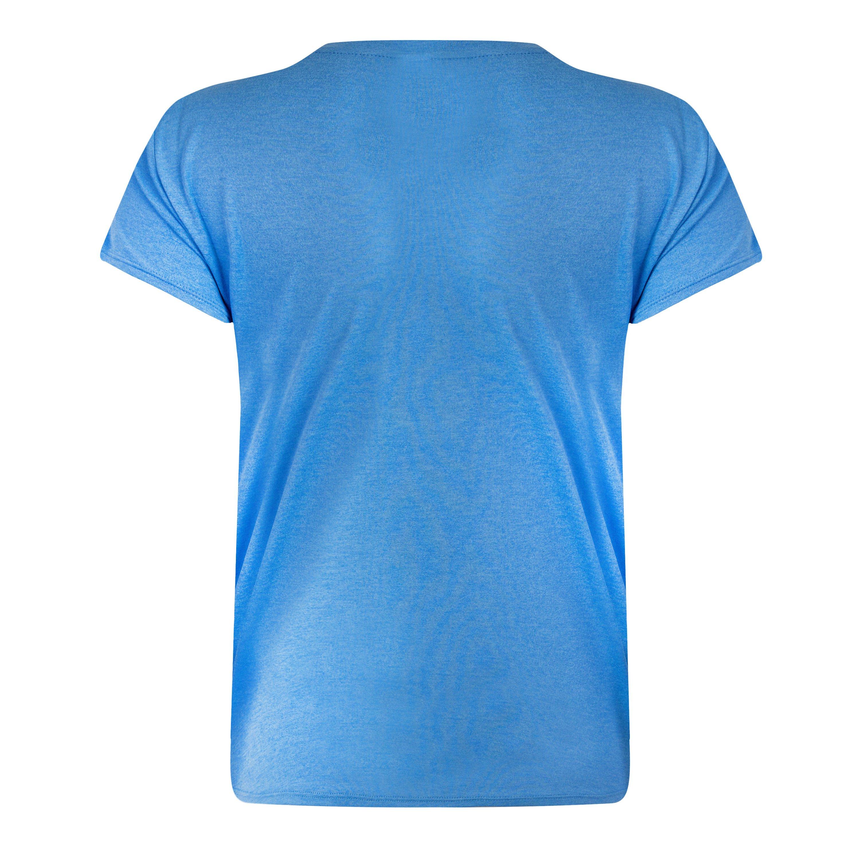 New Balance New Running T Shirt Ladies Analog Blue