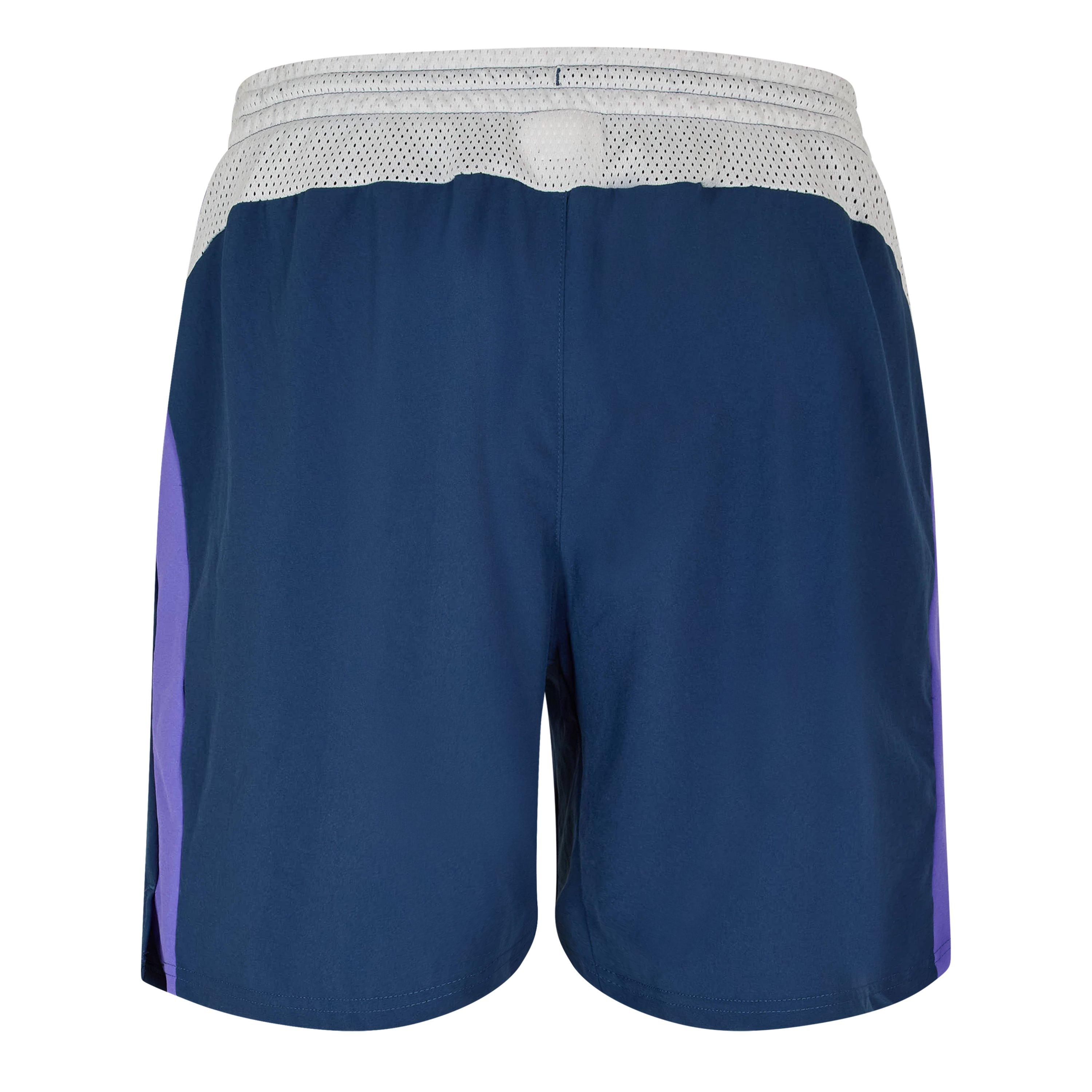 New Balance Men's Performance Gym Shorts Navy/Purple