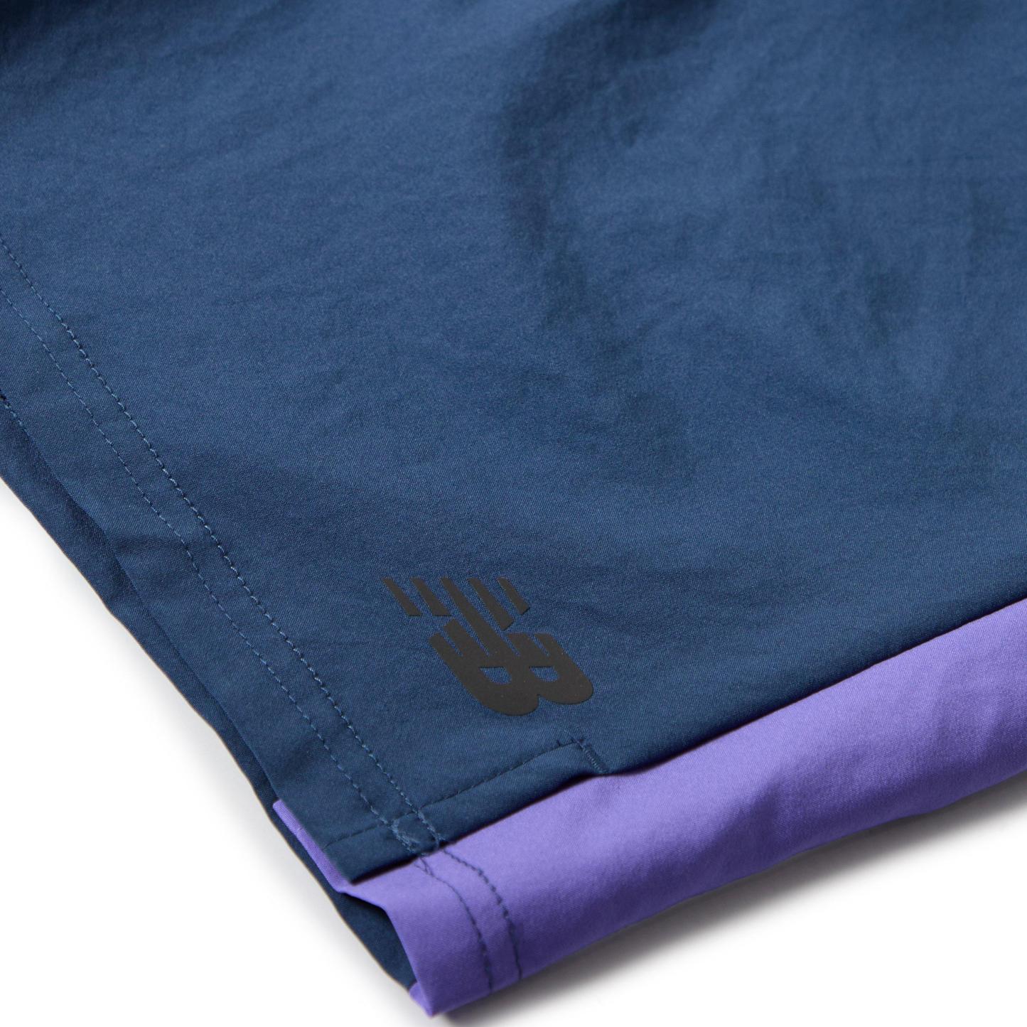 New Balance Men's Performance Gym Shorts Navy/Purple