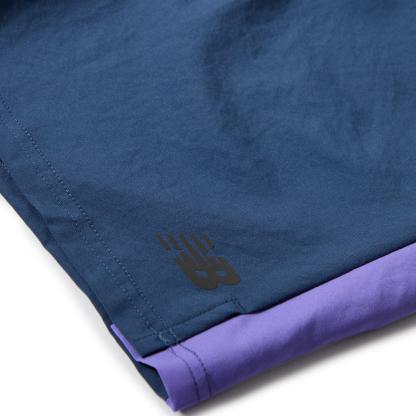 New Balance Men's Performance Gym Shorts Navy/Purple