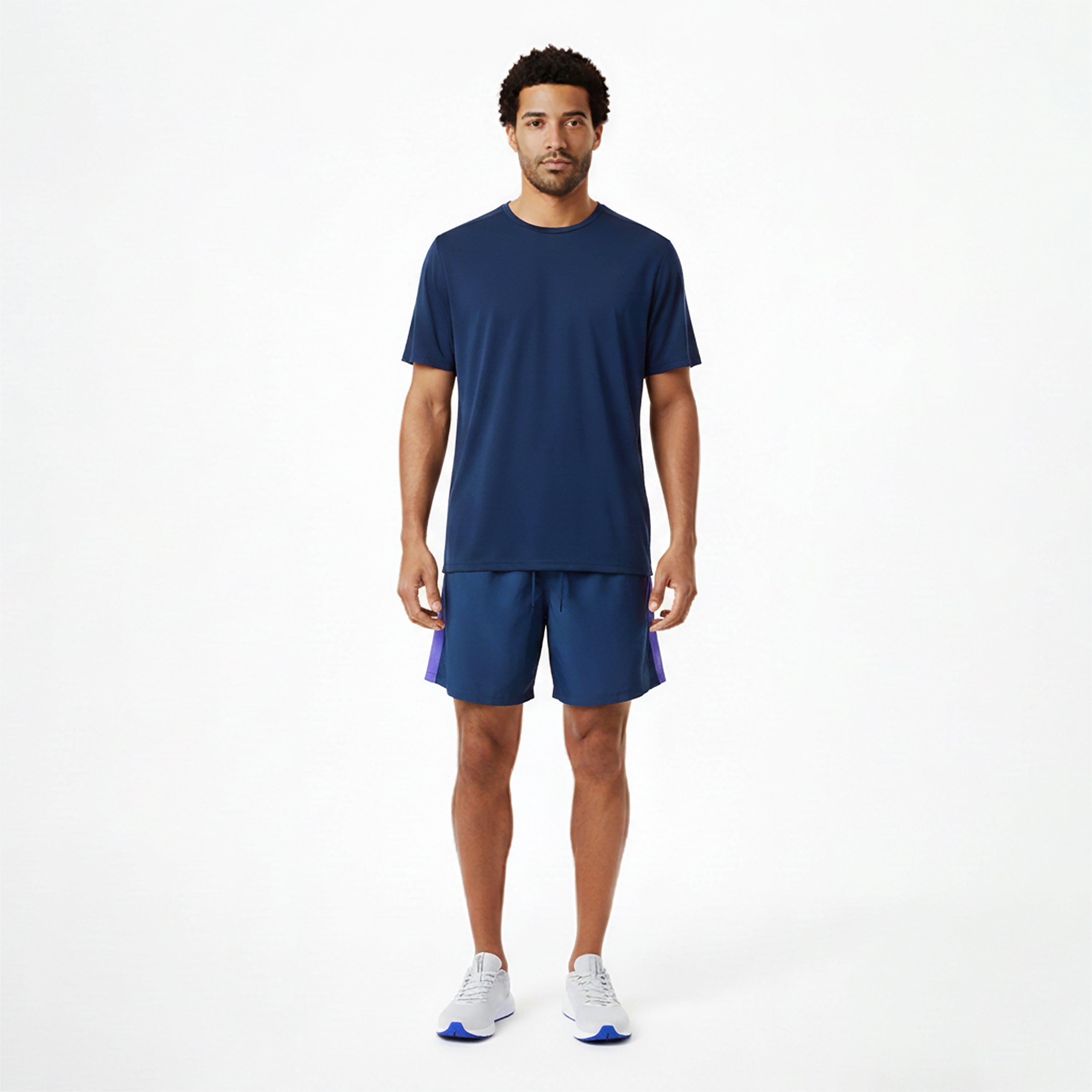 New Balance Men's Performance Gym Shorts Navy/Purple