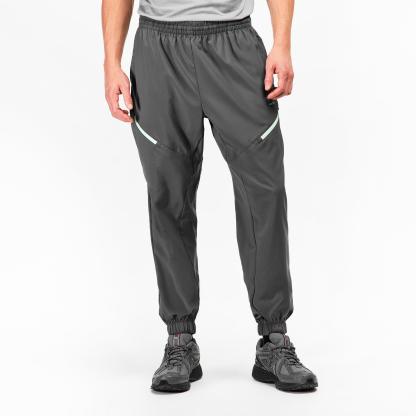 New Balance Men's Closed Hem Woven Joggers Graphite