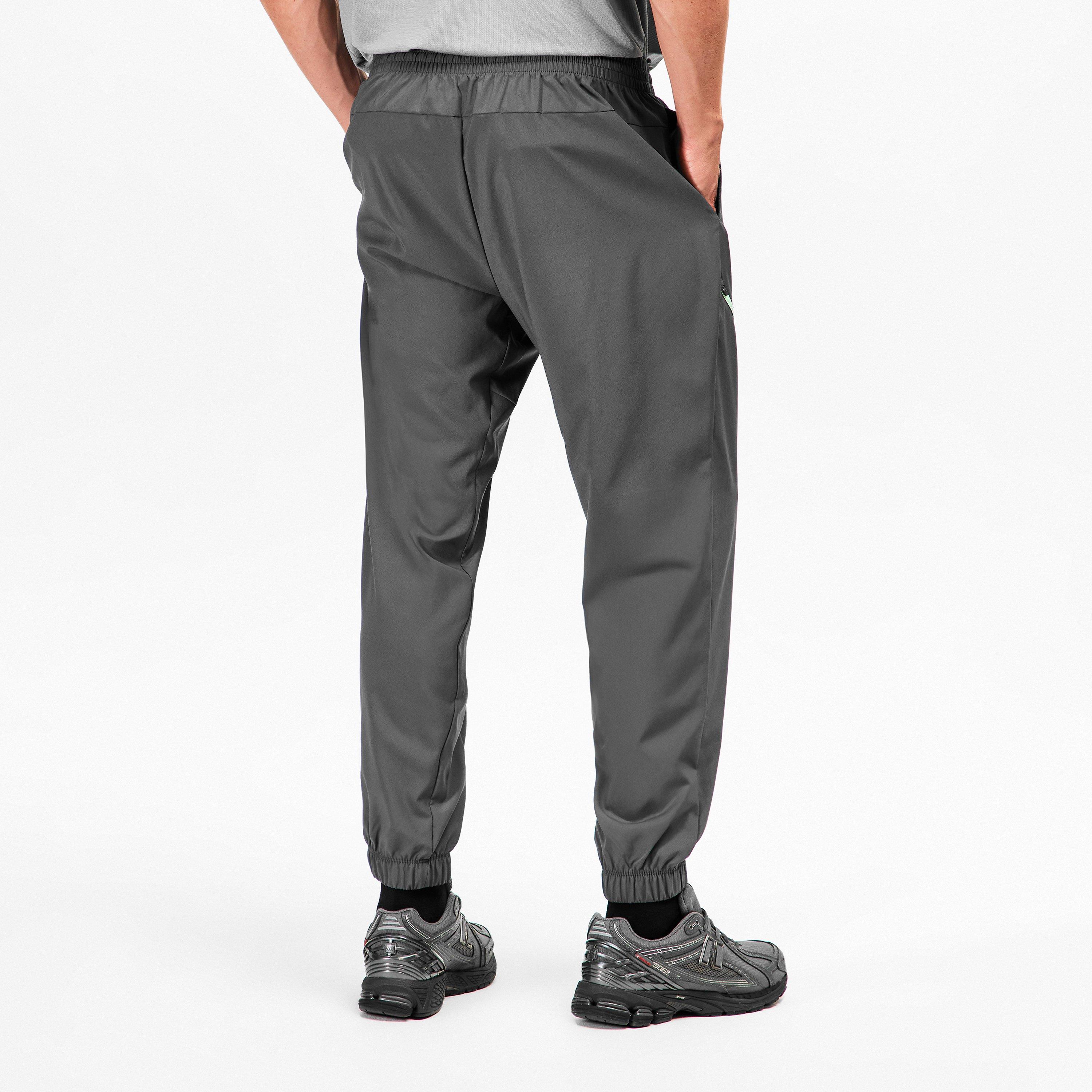 New Balance Men's Closed Hem Woven Joggers Graphite