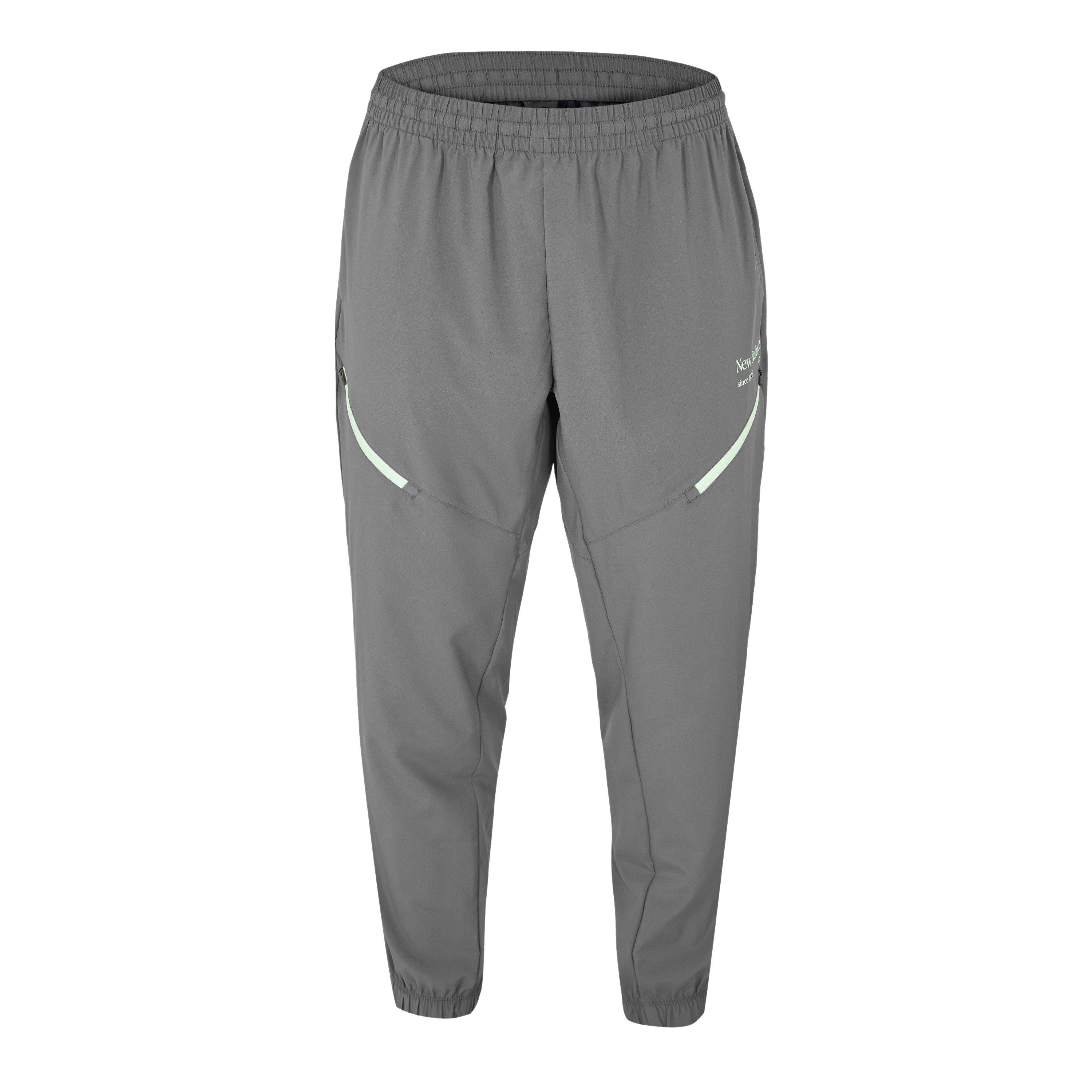 New Balance Men's Closed Hem Woven Joggers Graphite