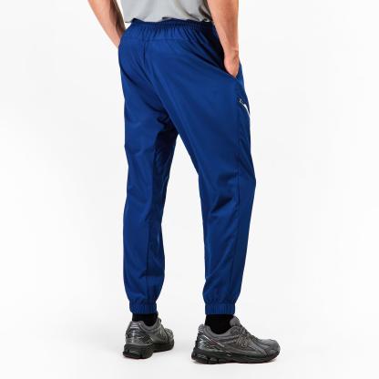 New Balance Men's Closed Hem Woven Joggers Galaxy Blue