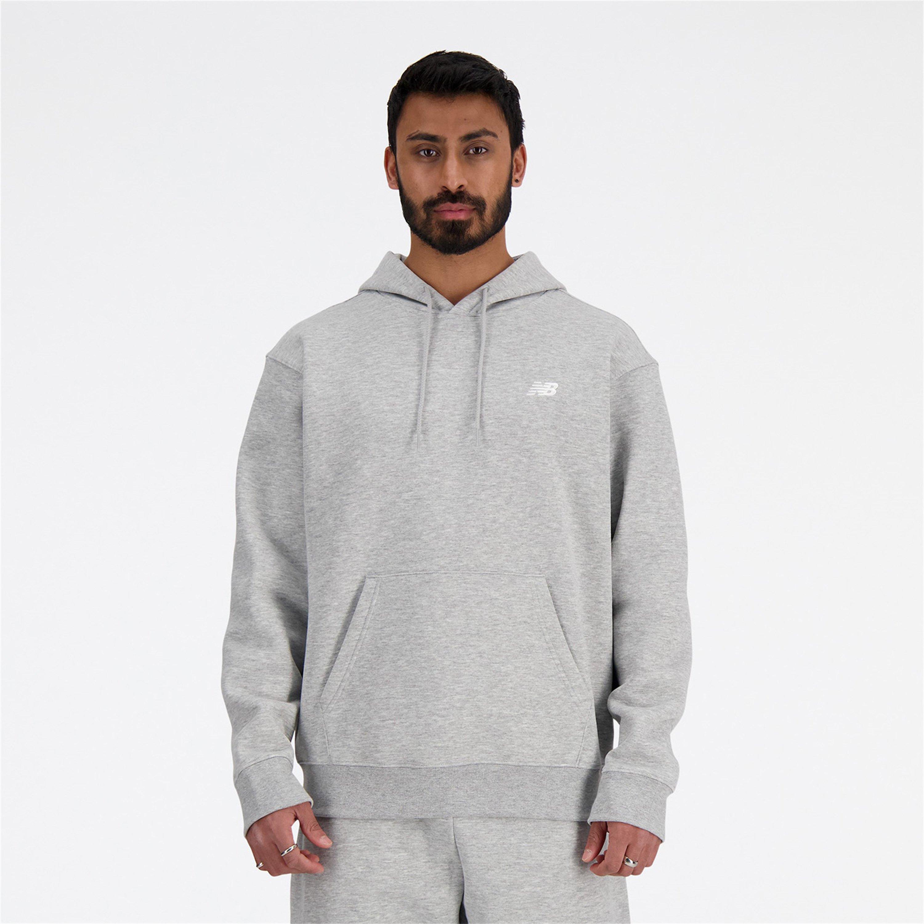 New Balance Men's Fleece Hoodie Grey