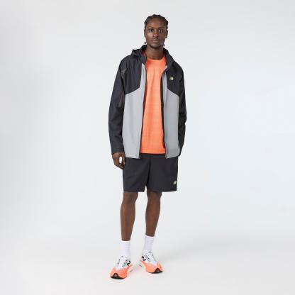 New Balance Men's Active Utility Woven Lightweight Performance Training Jacket Black