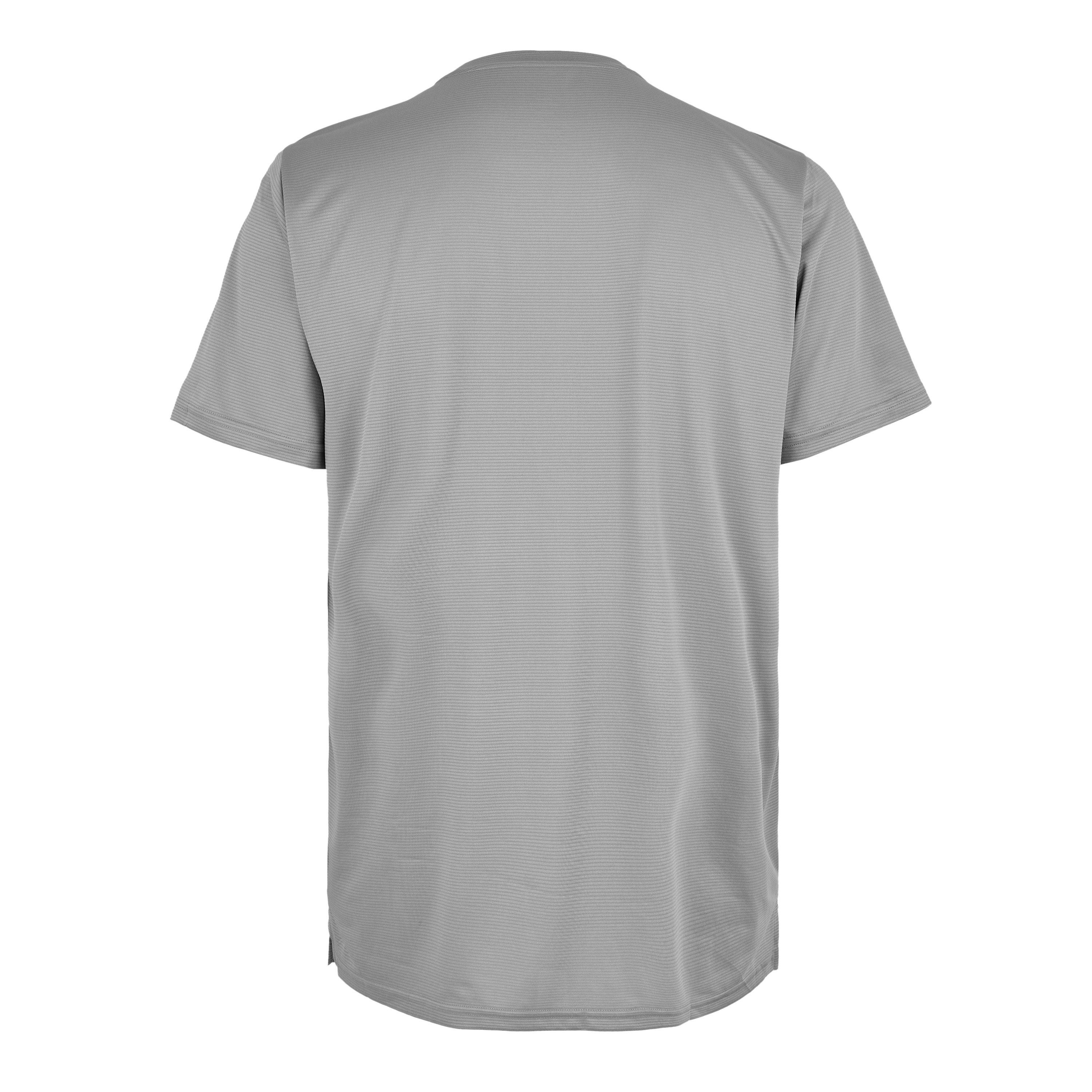 New Balance Men's Short-Sleeve Performance Gym Top Slate Grey