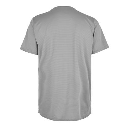 New Balance Men's Short-Sleeve Performance Gym Top Slate Grey