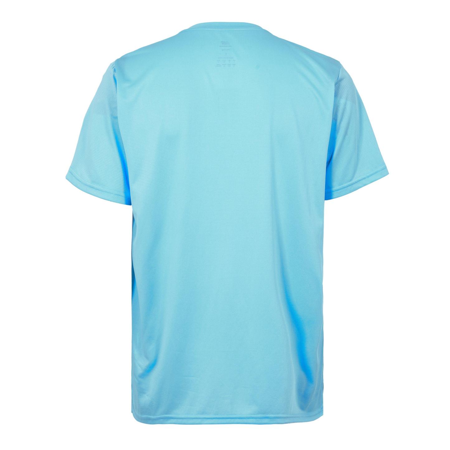 New Balance Men's Short-Sleeve Performance Gym Top Sky Blue