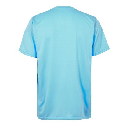 New Balance Men's Short-Sleeve Performance Gym Top Sky Blue
