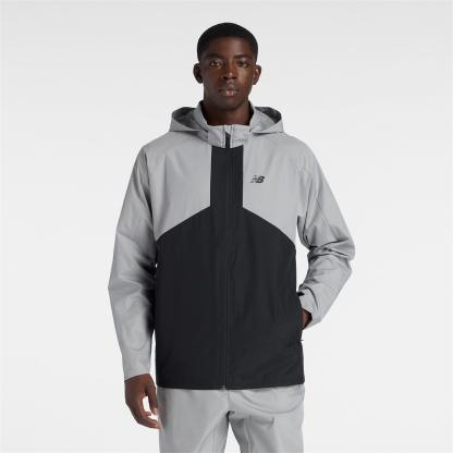 New Balance Men's Tracksuit Top Grey/Black