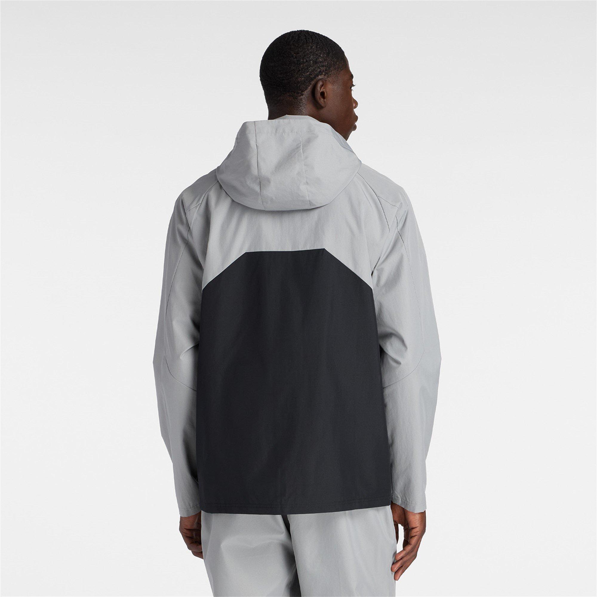 New Balance Men's Tracksuit Top Grey/Black