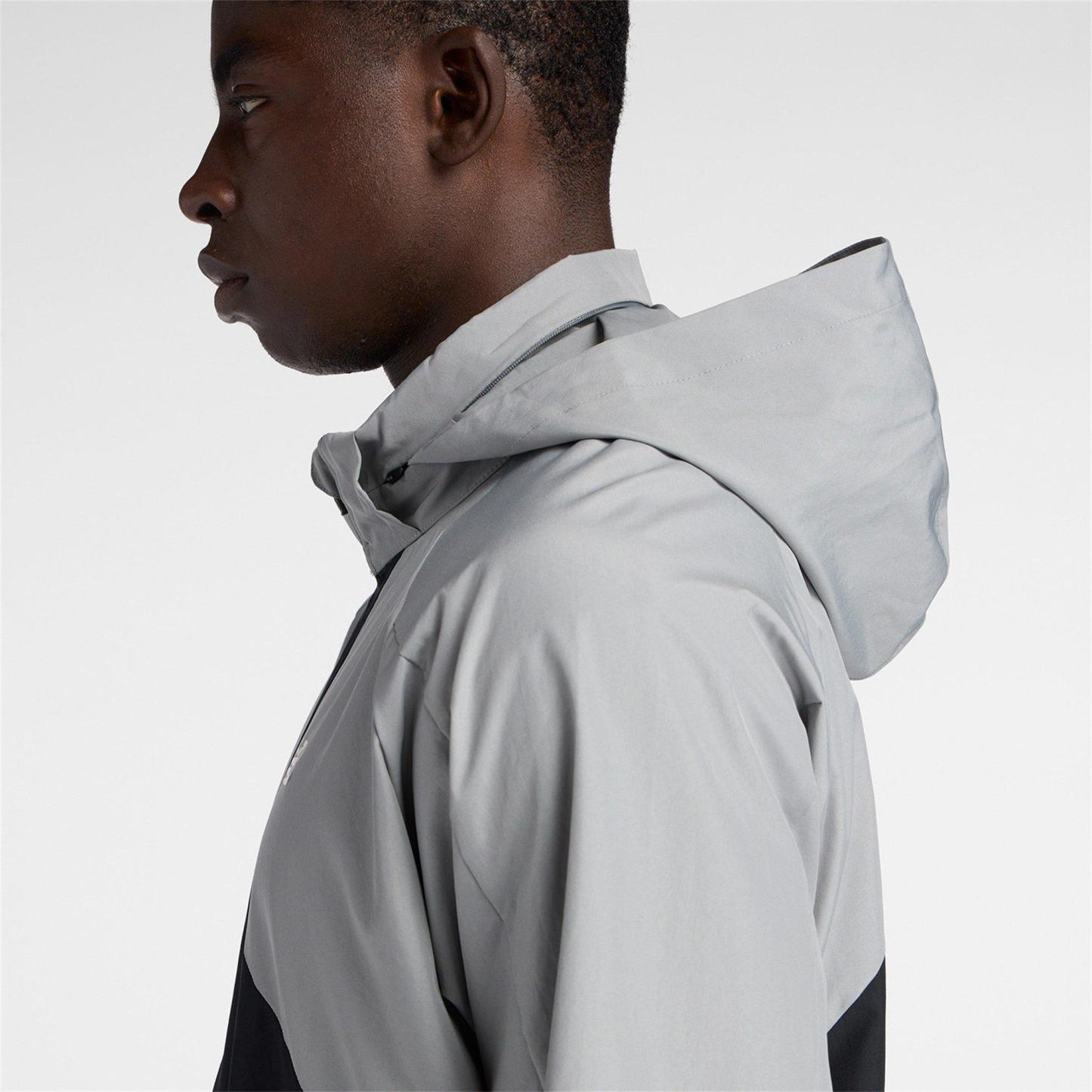 New Balance Men's Tracksuit Top Grey/Black