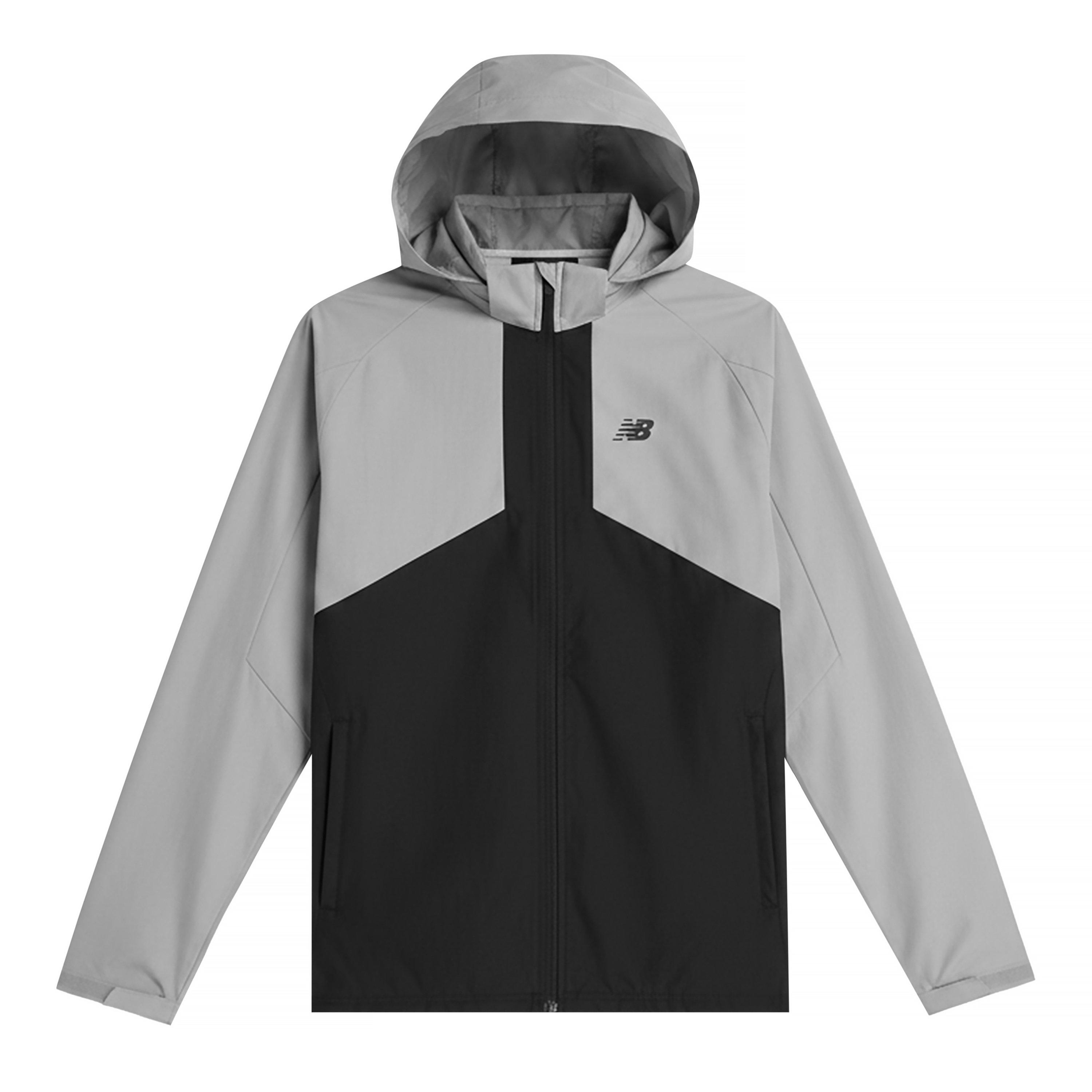 New Balance Men's Tracksuit Top Grey/Black