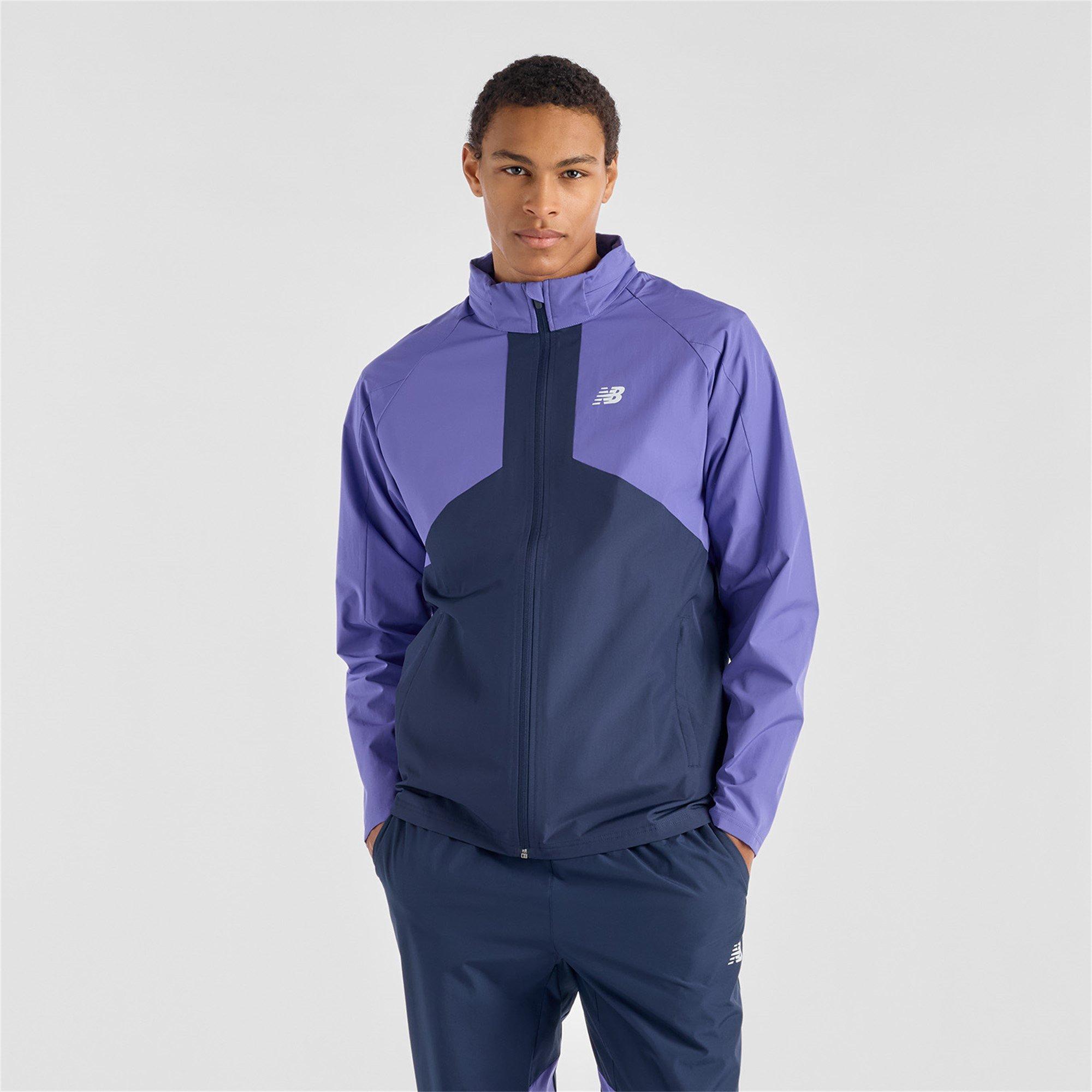New Balance Men's Tracksuit Top Purple