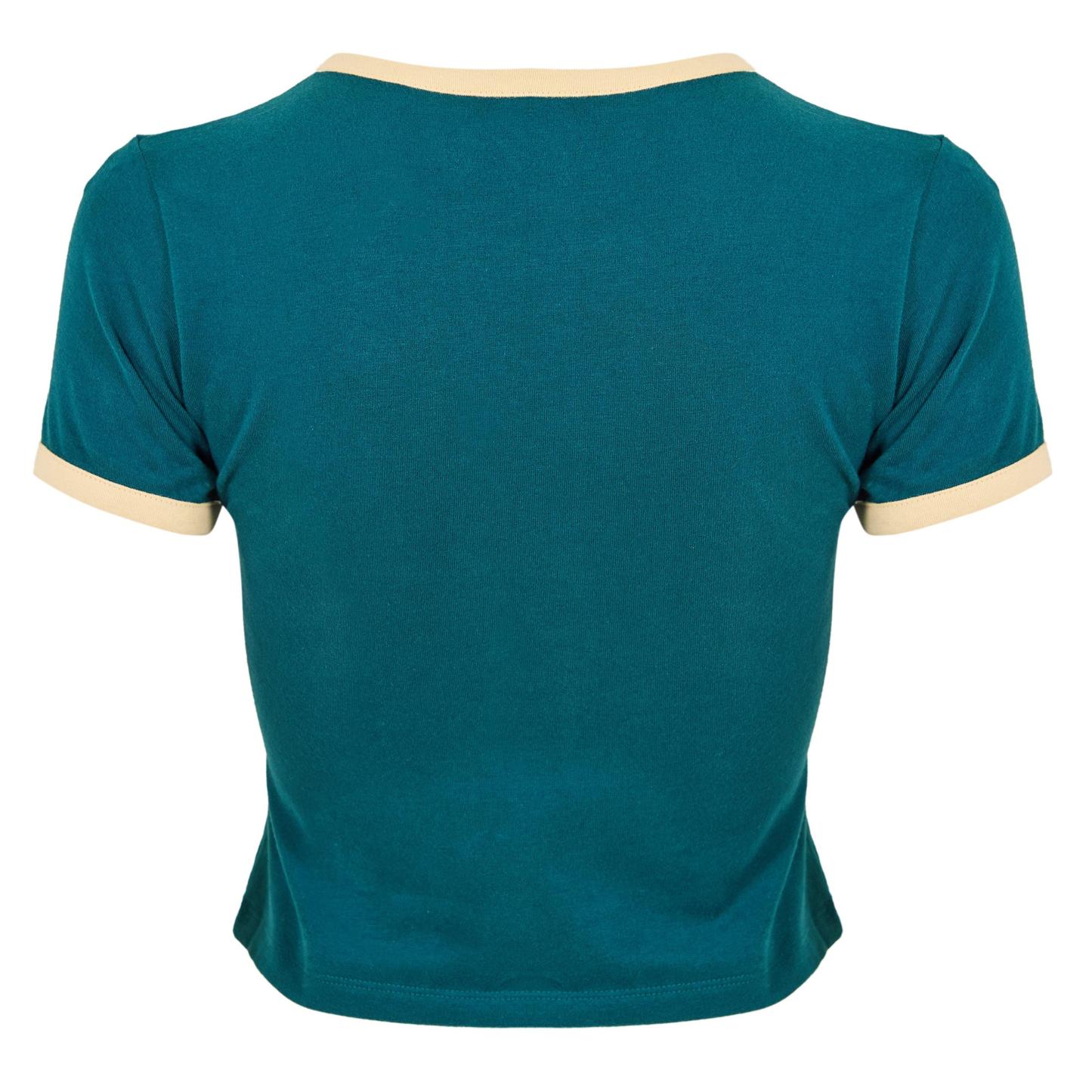New Balance Women's Crop Top Green