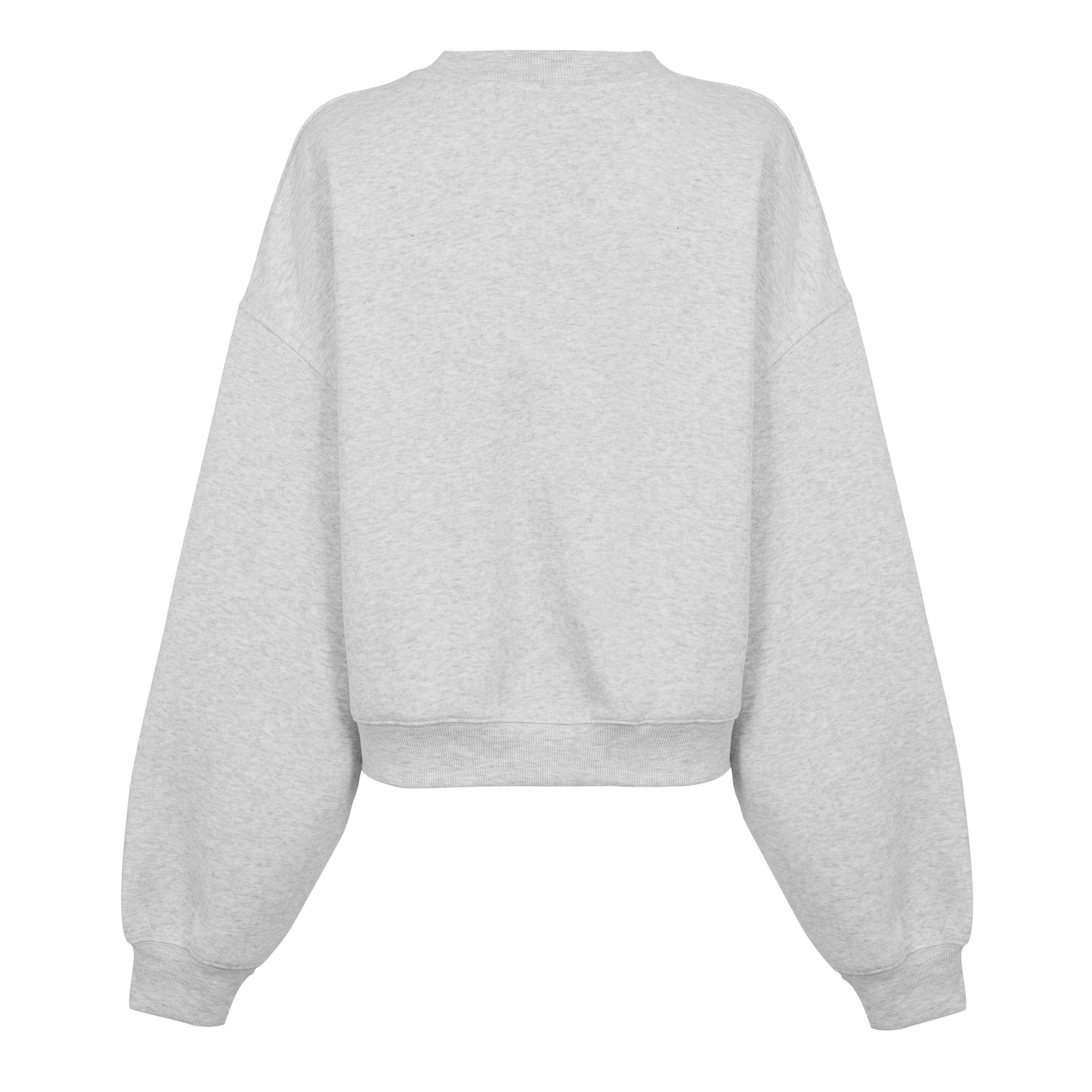 New Balance Womens New Balance - Trackside Crew Light Grey