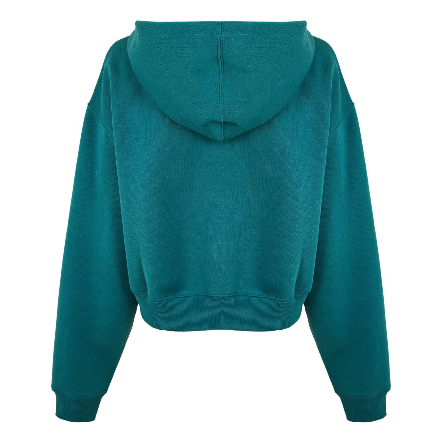 New Balance Womens Trackside Zip Hoodie Green