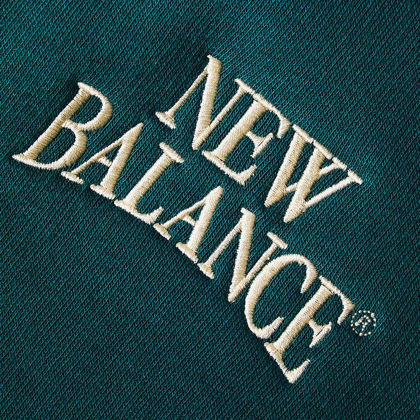 New Balance Womens Trackside Zip Hoodie Green