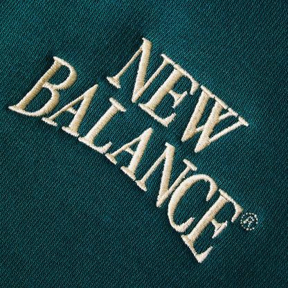 New Balance Womens Trackside Zip Hoodie Green