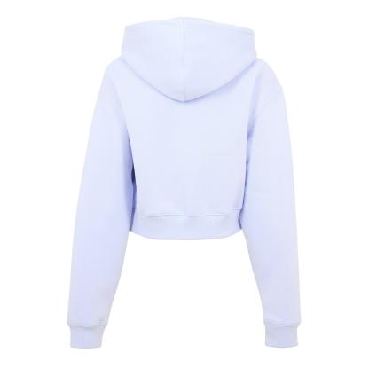New Balance Womens Trackside Zip Hoodie Lilac