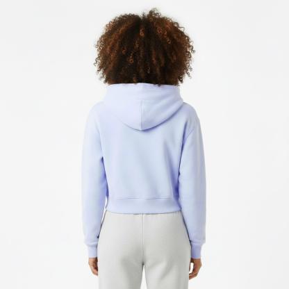 New Balance Womens Trackside Zip Hoodie Lilac