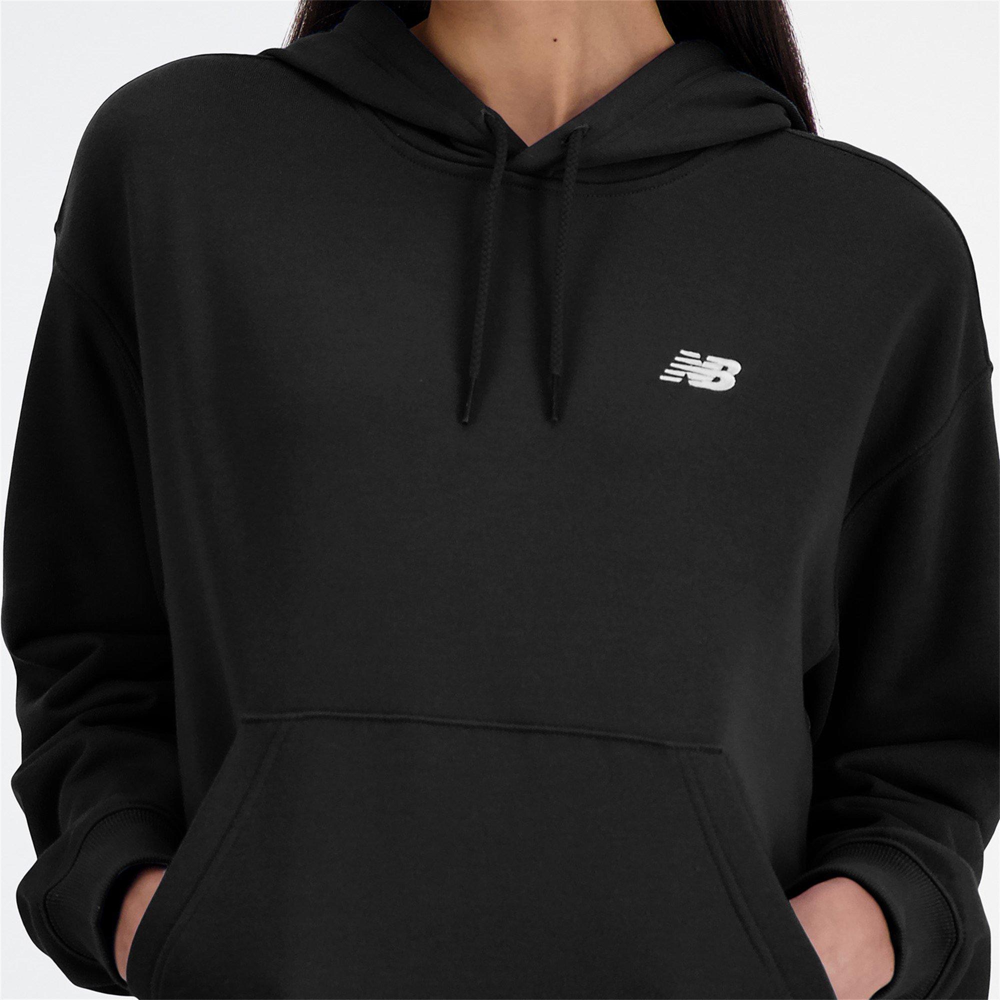 New Balance Women's French Terry Hoodie Black