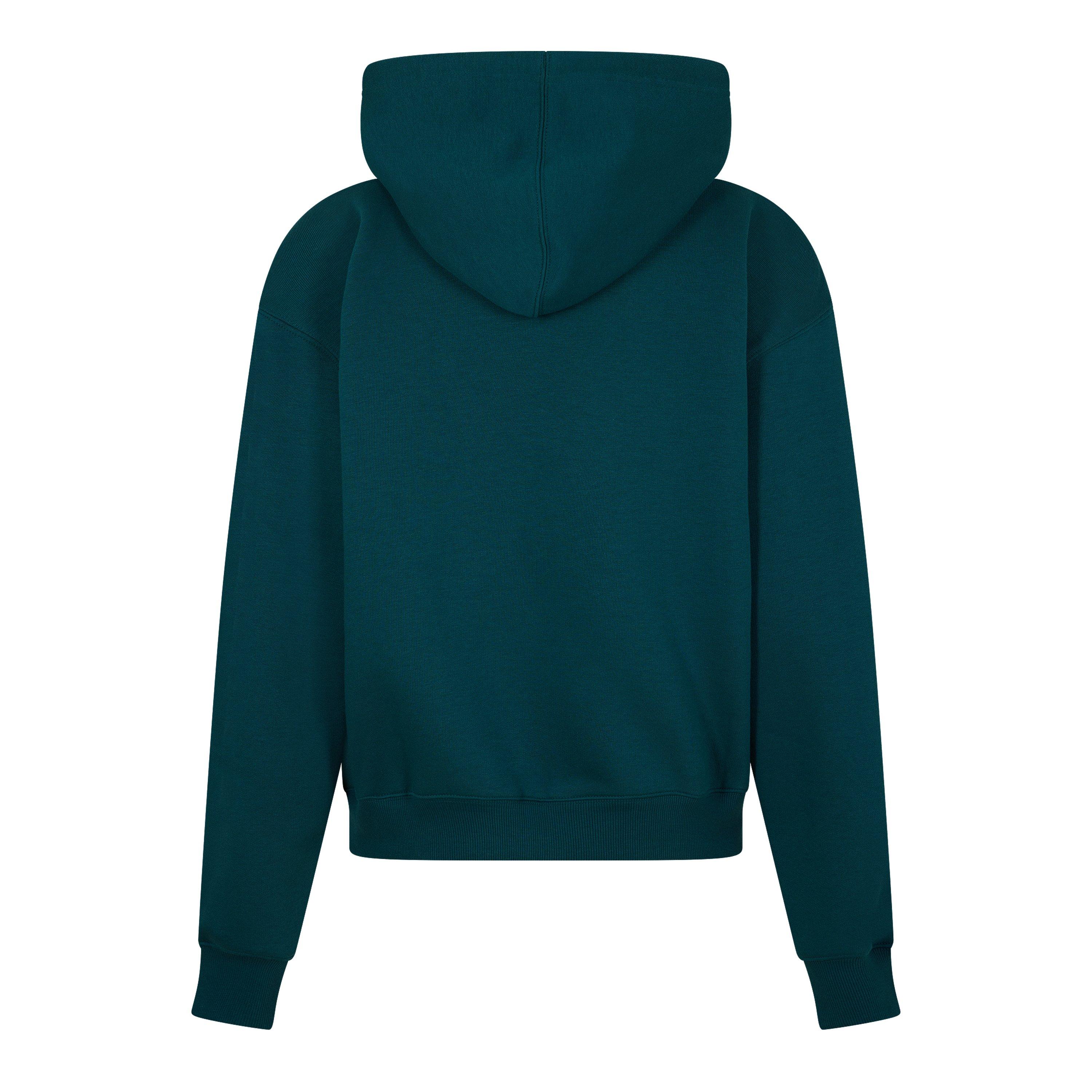 New Balance Womens Trackside Pull Over Hoody Green