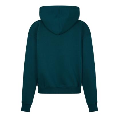 New Balance Womens Trackside Pull Over Hoody Green