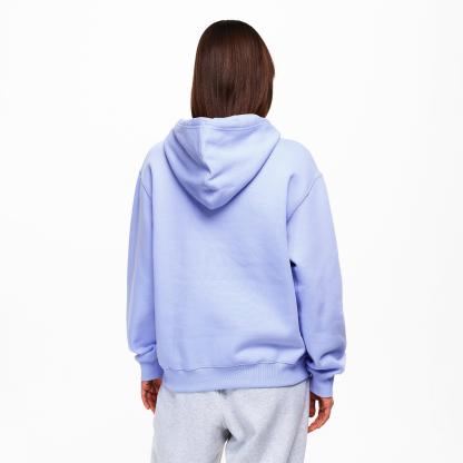 New Balance Womens Trackside Pull Over Hoody Lilac