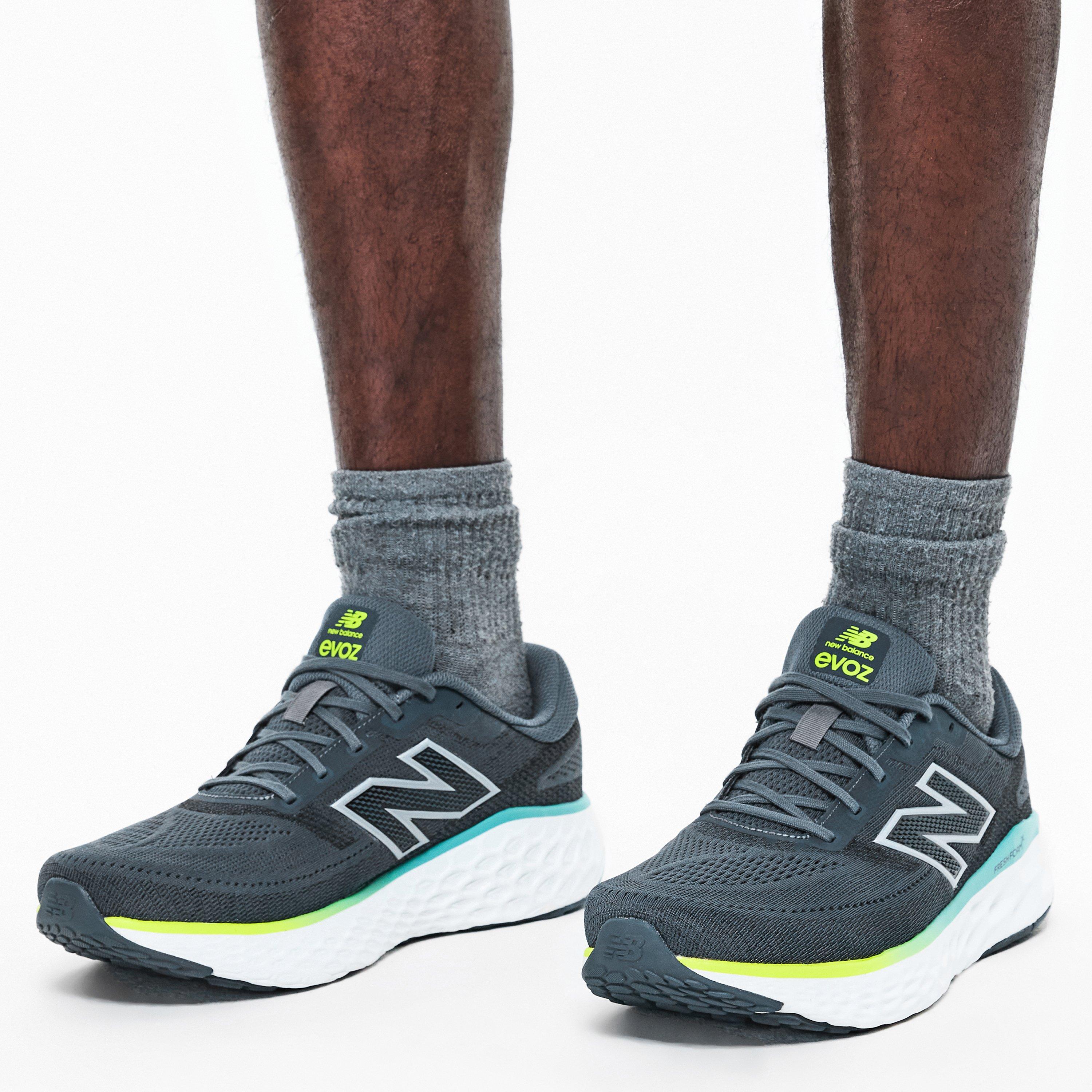 New Balance NB Evoz v4 Road Running Shoes Mens Graphite/Alkaln