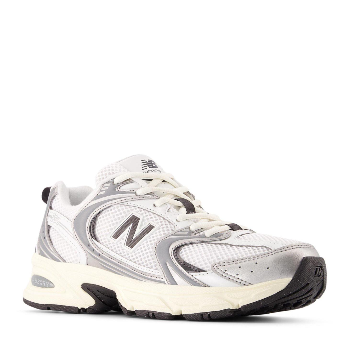 New Balance NB 530 Womens Wht/Blk/Silv