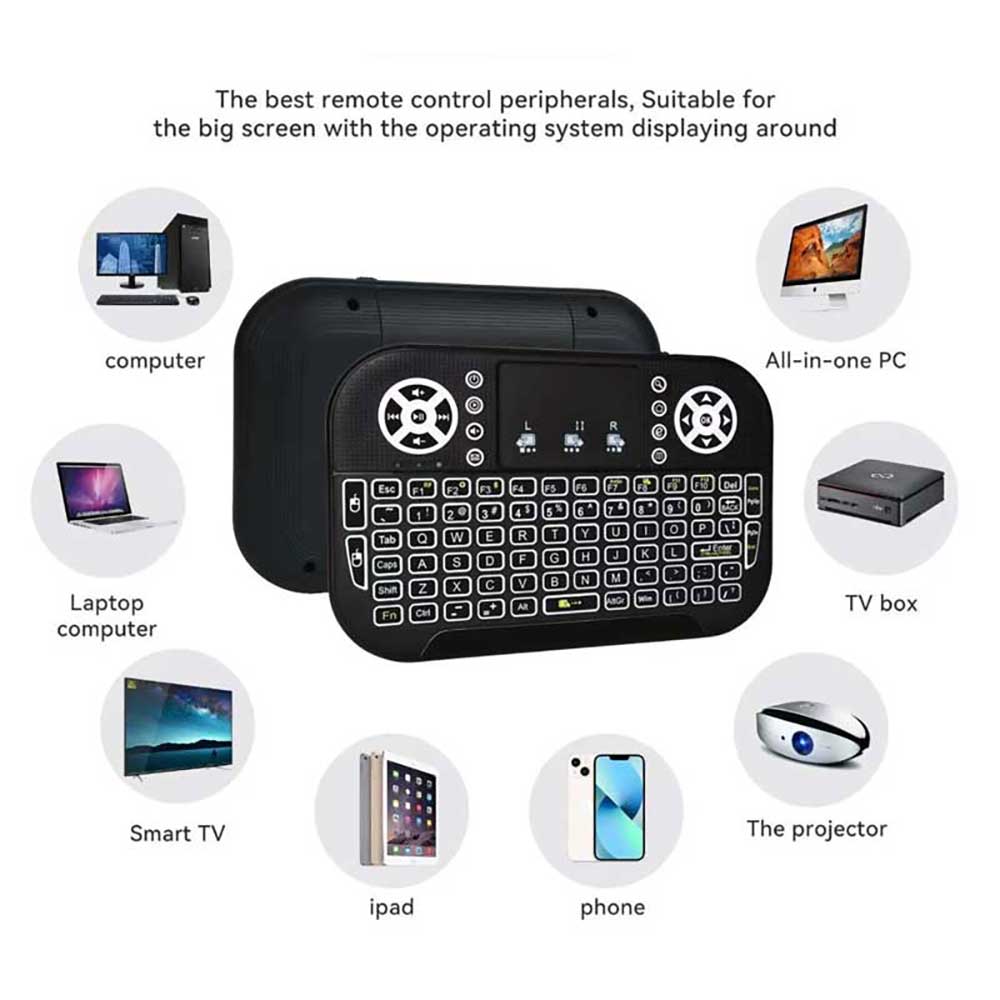 vSeeBox Mini Wireless Keyboard with Touchpad