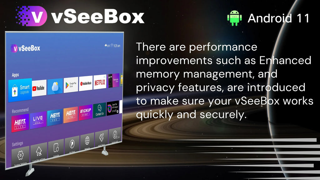 vSeeBox V3 Plus Android 11