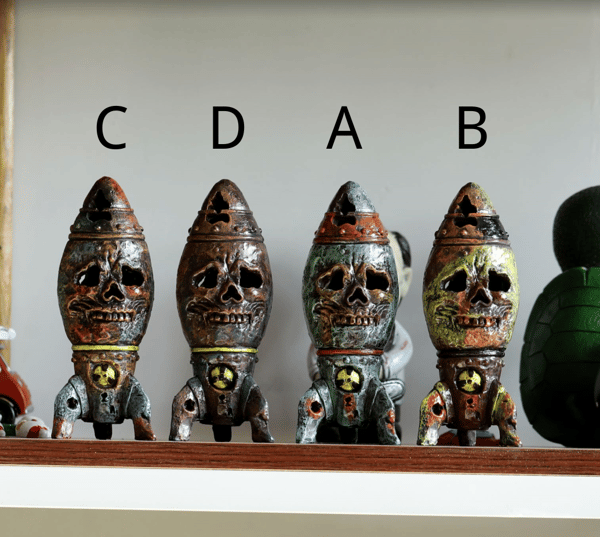 🔥LAST DAY PROMOTION 49% OFF🔥THE SKULL BOMB - SMALL NUCLEAR WARHEAD DECOR☠️