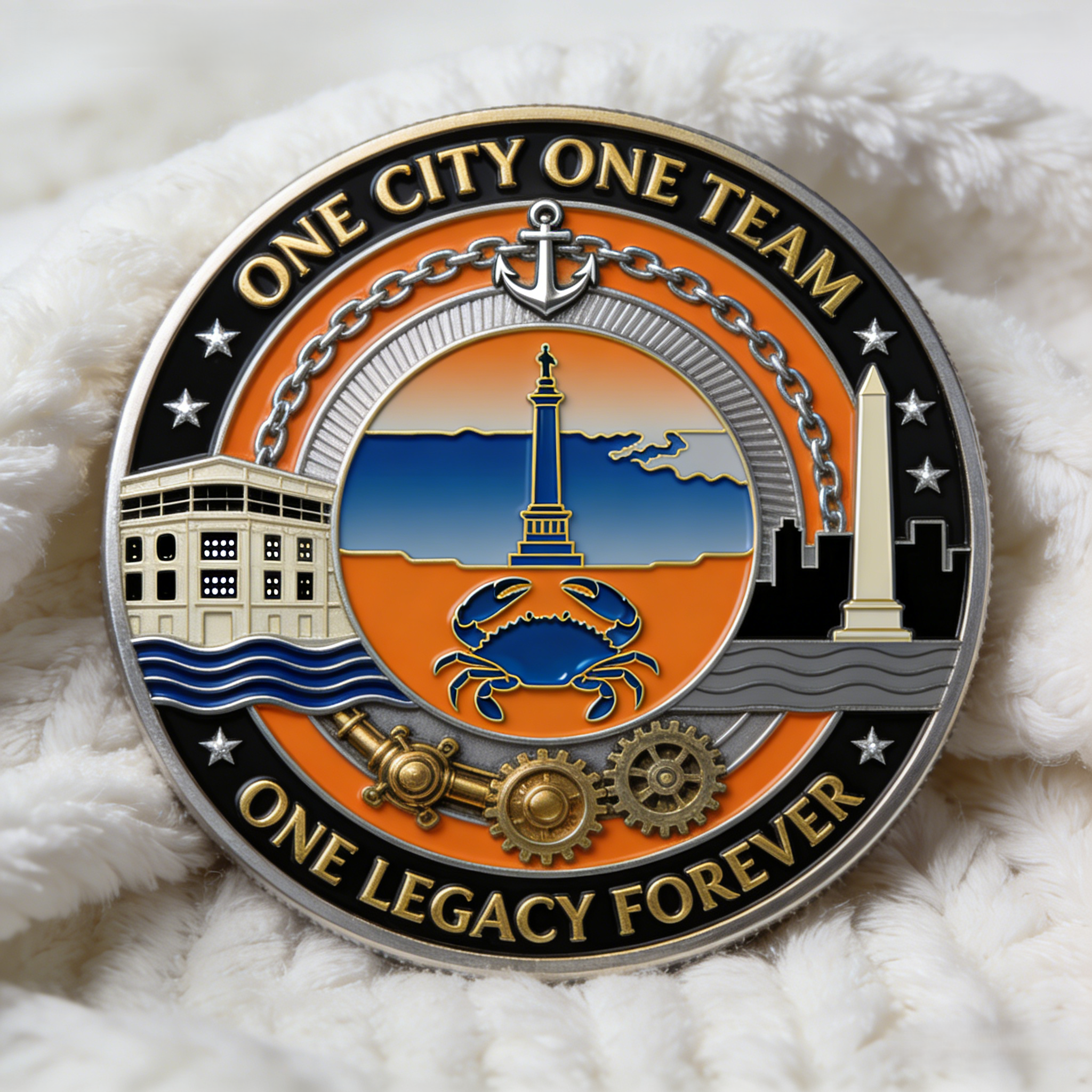 Baltimore Orioles 125th Anniversary Commemorative Coin