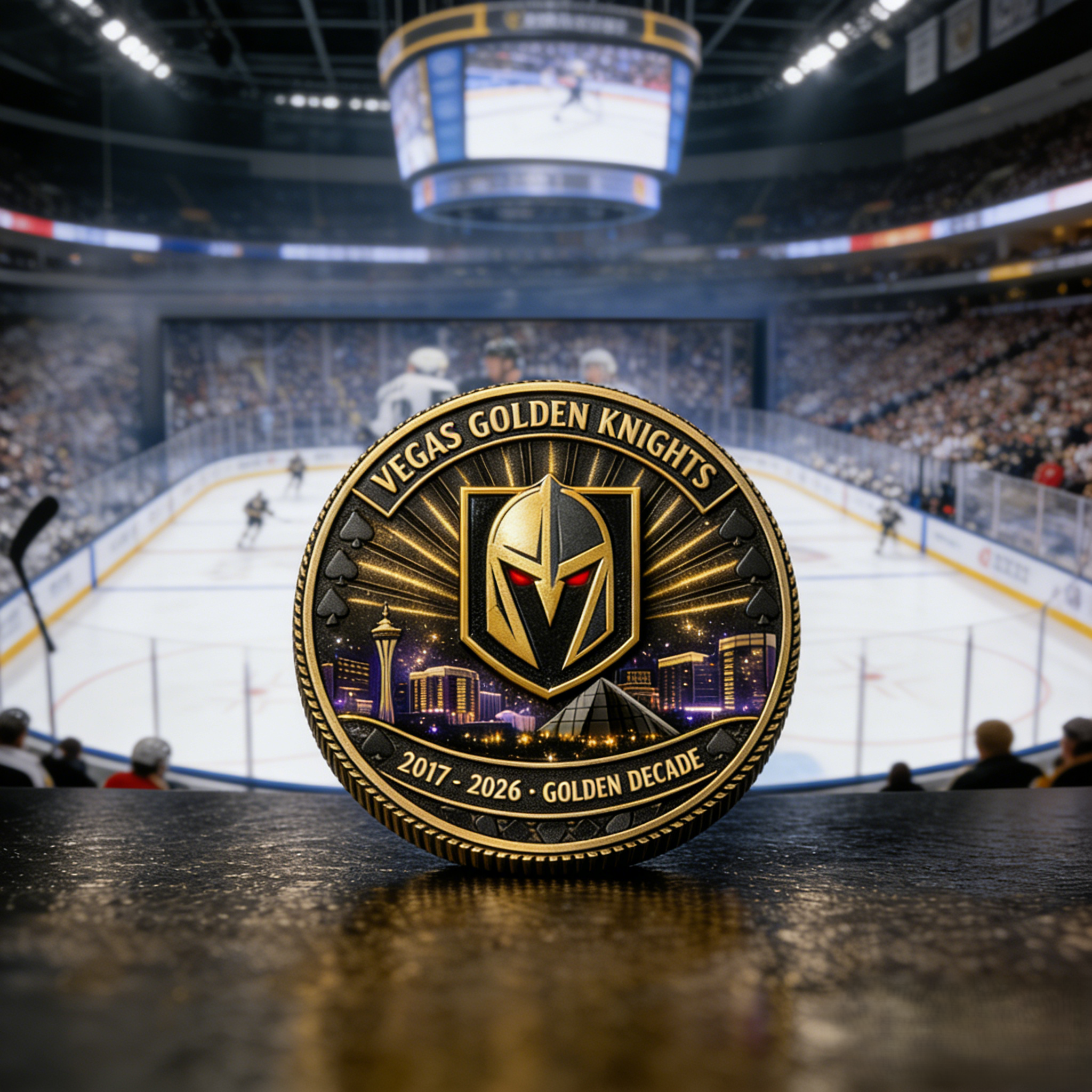 🛡️ Vegas Golden Knights Commemorative Coin
